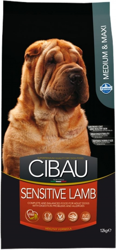 Cibau Sensitive Lamb M/M kutyatp (24+4 kg)