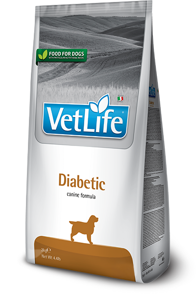 Vet Life Natural Diet Dog Diabetic kutyatp